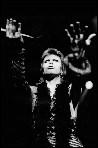 David Bowie at the Hammersmith Odeon