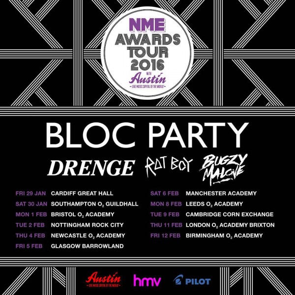 NME Awards Lineup