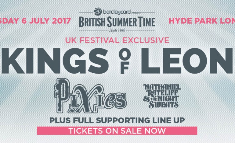 Kings Of Leon to Headline British Summer Time Festival; Pixies Also on the Bill