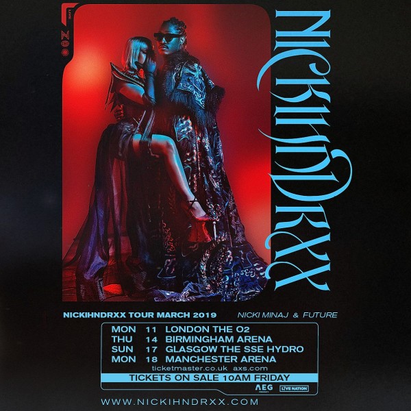 'NickiHNDRXX' Tour hits the UK in March next year
