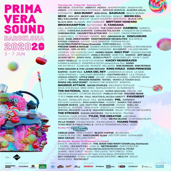 Primavera-Sound-barcelona-2020-20th-anniversary-lineup-poster