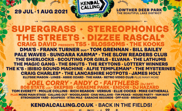 Stereophonics To Headline Kendal Calling 2021