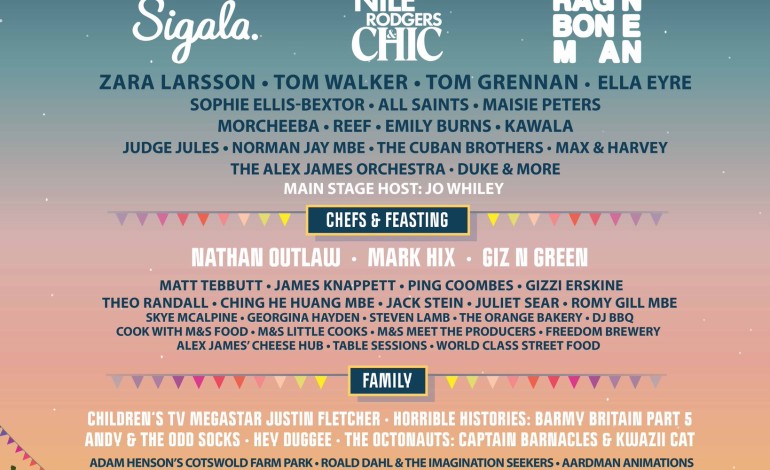 The Big Feastival Announces New Line Up