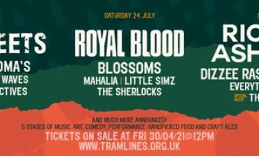 Tramlines Festival 2021 Line Up Announced