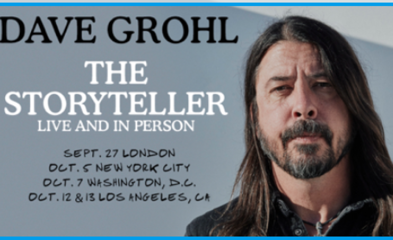 Dave Grohl Announces Intimate London ‘The Storyteller’ Book Show Next Week
