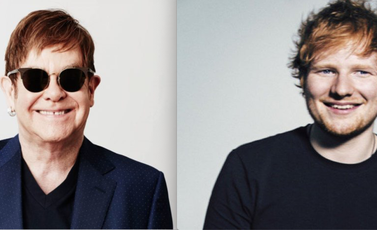 Sir Elton John And Ed Sheeran Score Number One Single With ‘Merry Christmas’