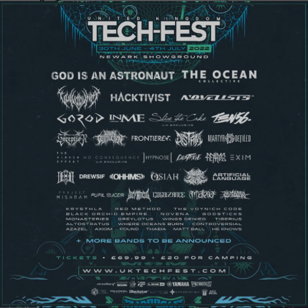 Tech Fest 2022 Line-up Poster