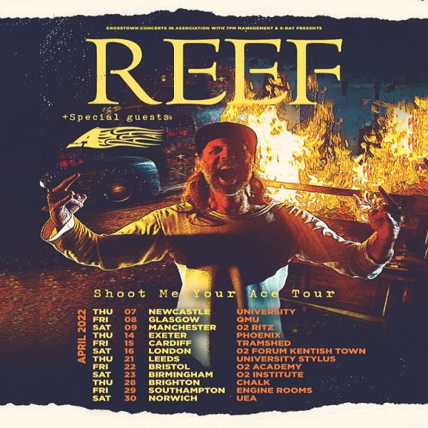 Reef UK tour