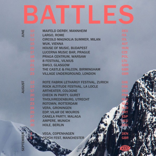 Battles Tour Poster