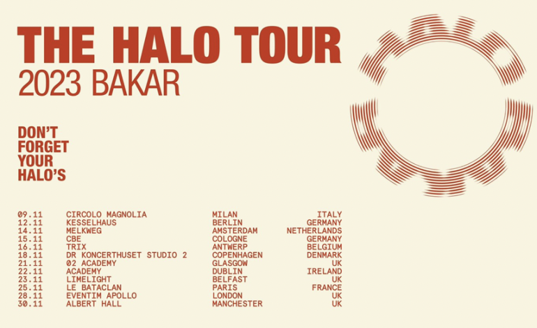 Bakar Announces UK and Ireland In Support Of Upcoming Album ‘Halo’