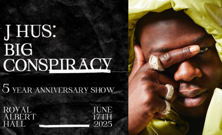 J Hus Announces London Show To Celebrate 5th Anniversary Of ‘Big Conspiracy’