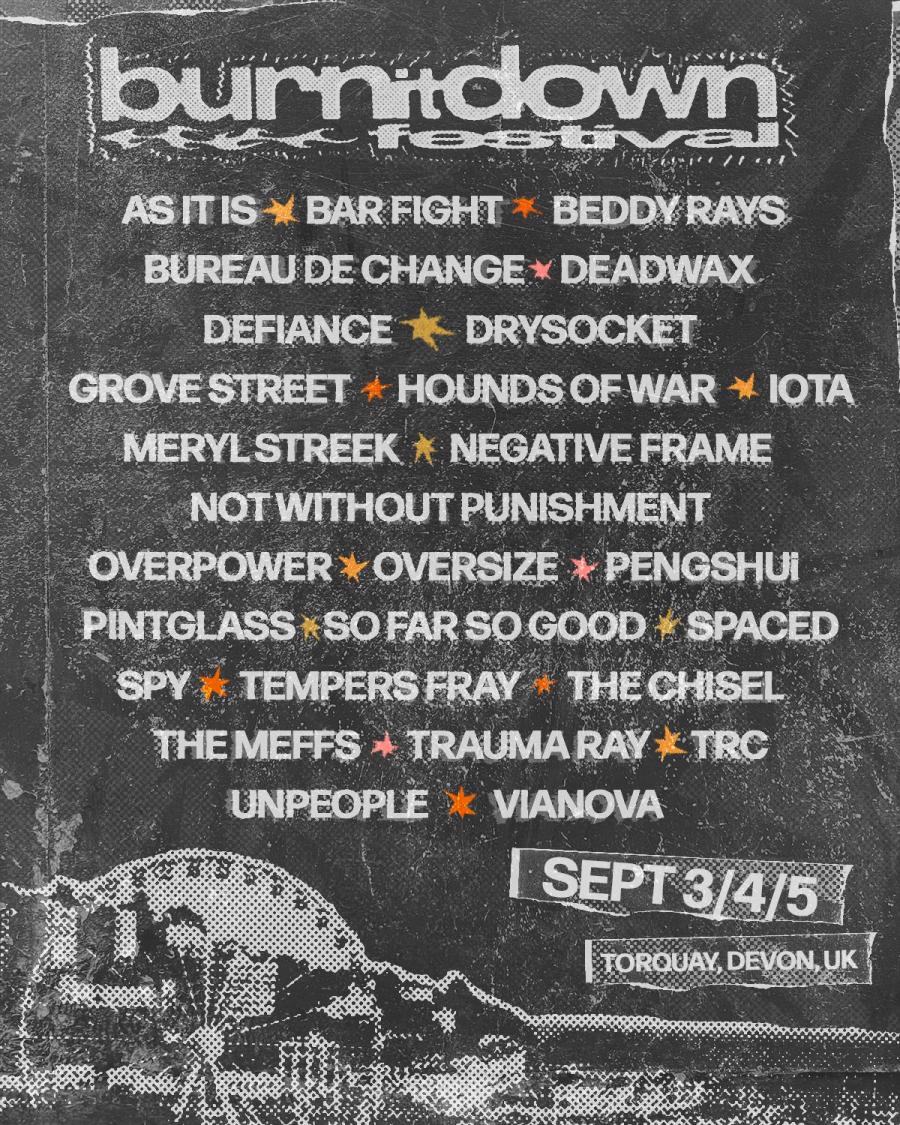 Burn It Down Festival Announce 2026 Lineup