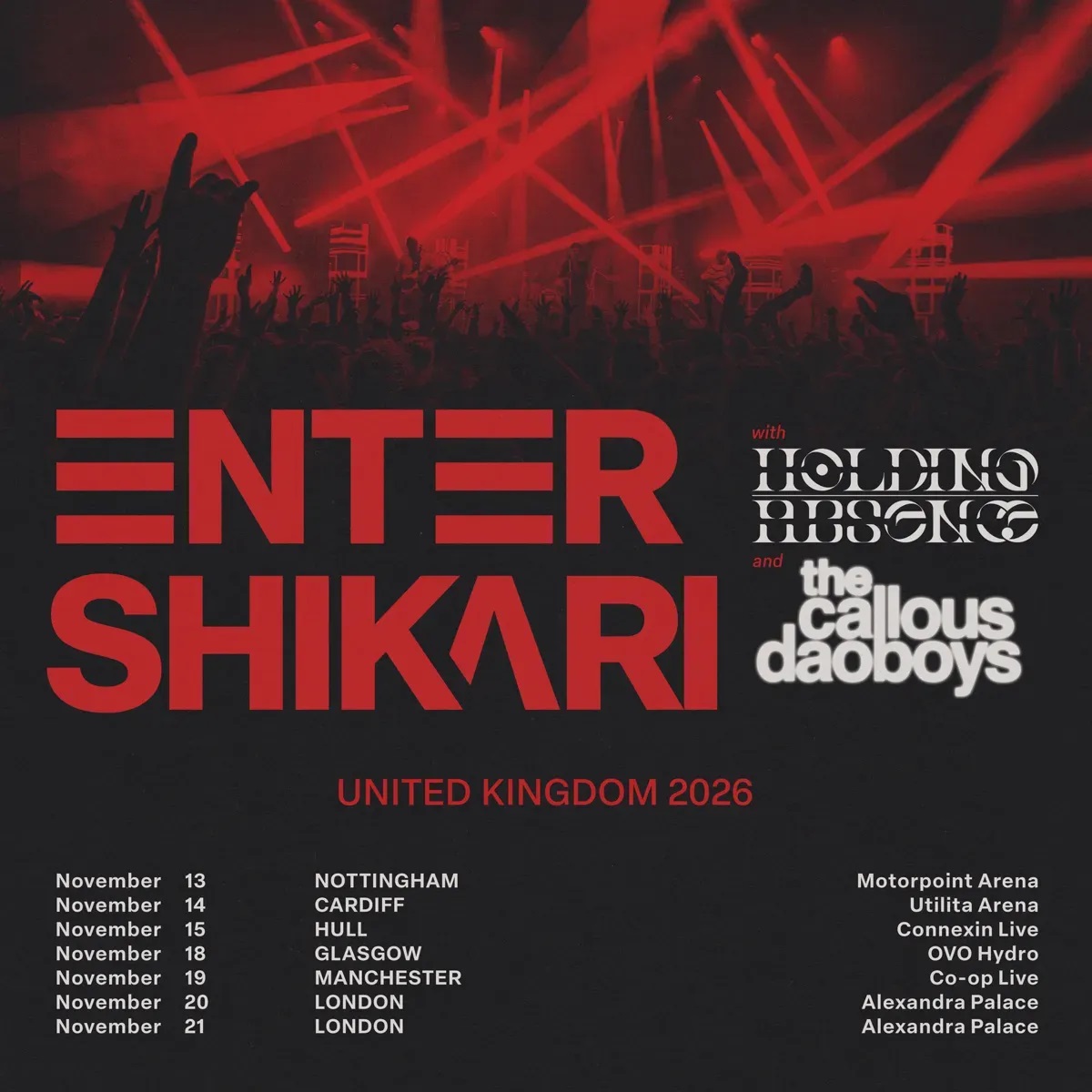 Enter Shikari End Social Media Blackout With Arena Tour Announcement