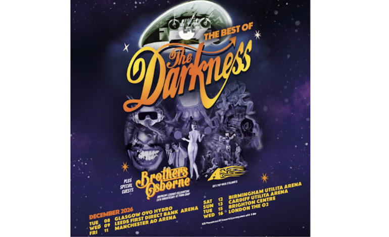 The Darkness Announces 2026 UK Arena Tour Celebrating The Best Of Their Career