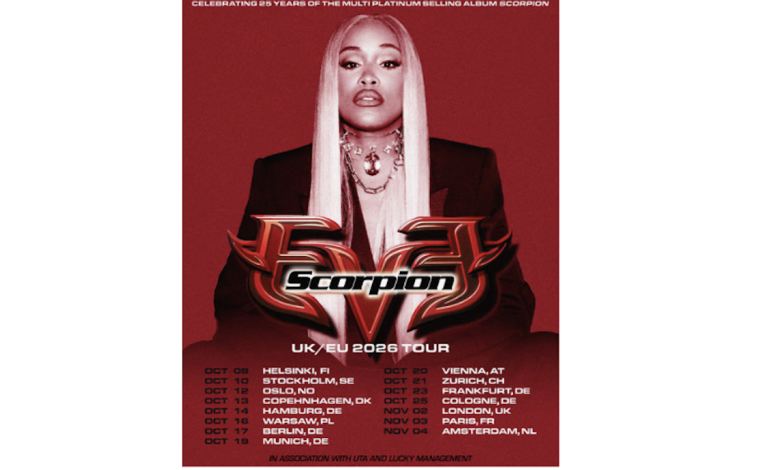 Eve Announces UK and European Tour Celebrating 25 Years of ‘Scorpion’ Album