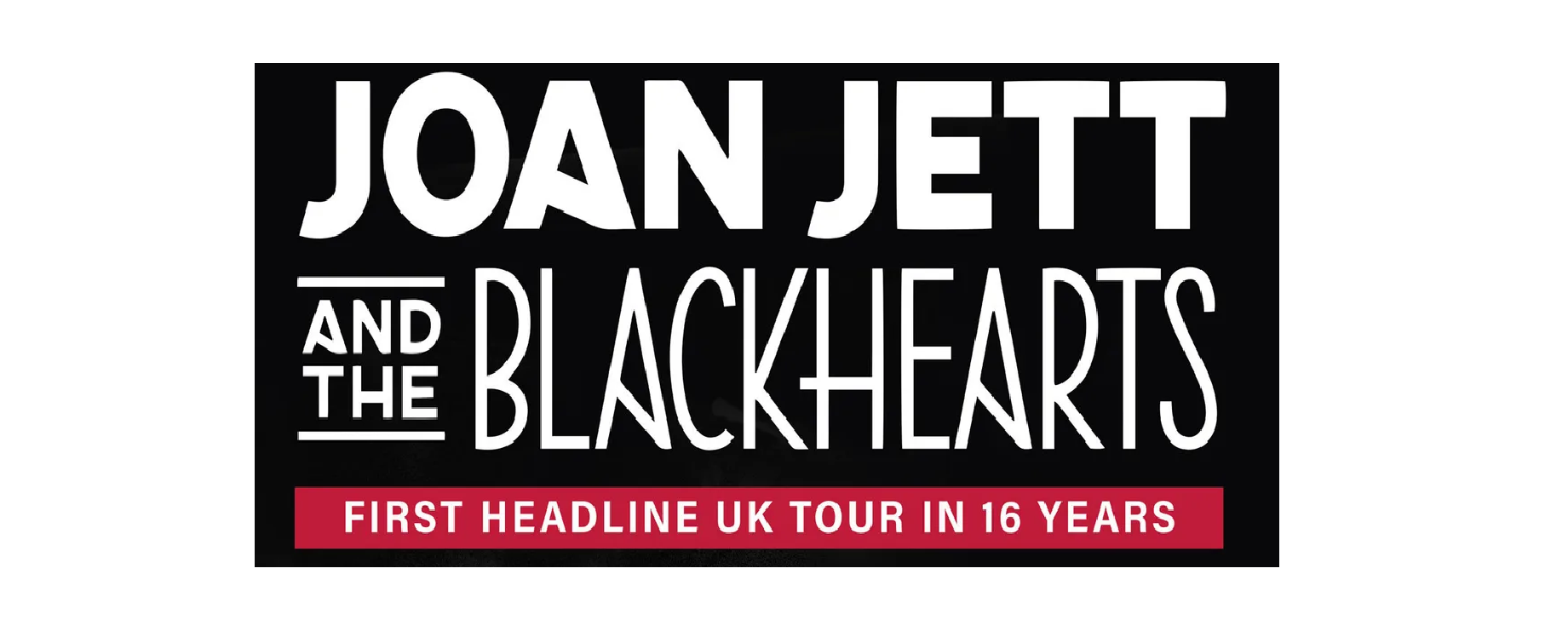 Joan Jett And The Blackhearts Return To The UK For First Headline Tour in 16 Years