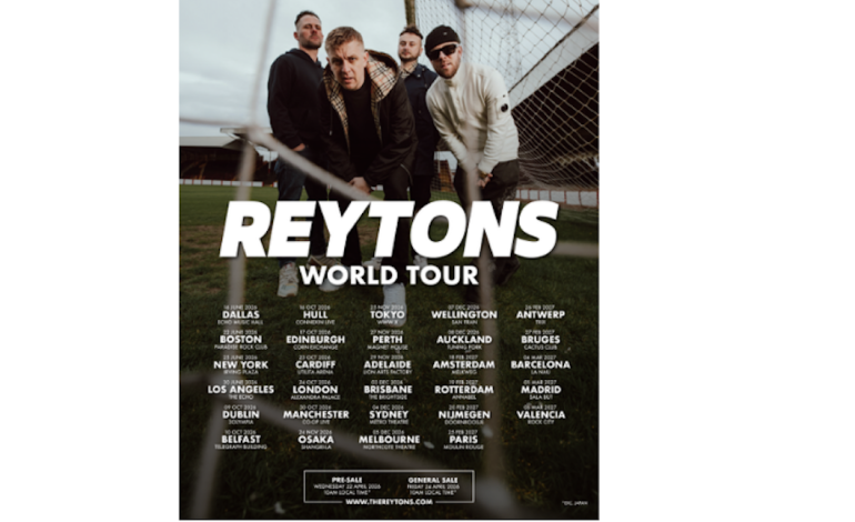 The Reytons Announce Massive First-Ever World Tour