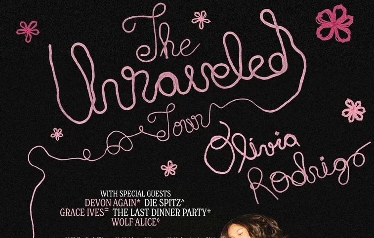 Olivia Rodrigo Announces Massive 'Unraveled' Tour