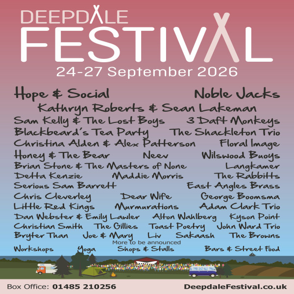 deepdale festival poster