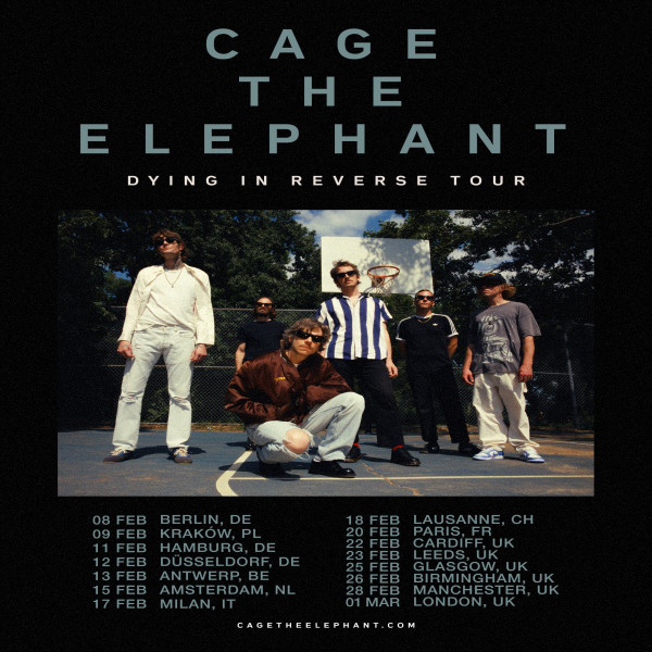 Dying In Reverse Tour Poster