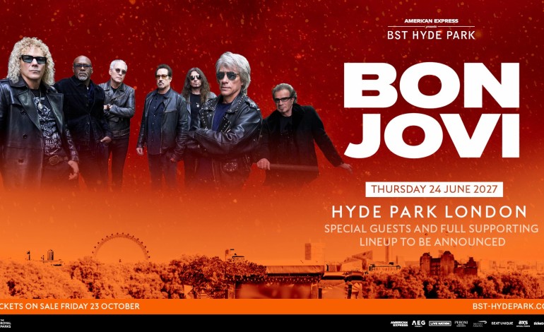 Bon Jovi Return As First Headliner For BST Hyde Park 2027